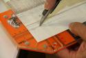 Yellotools EdgeWrap Cutter application picture straight cut