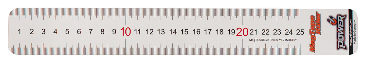 Yellotools MagTape Ruler Power | reinforced magnetic ruler – Yellotools Inc